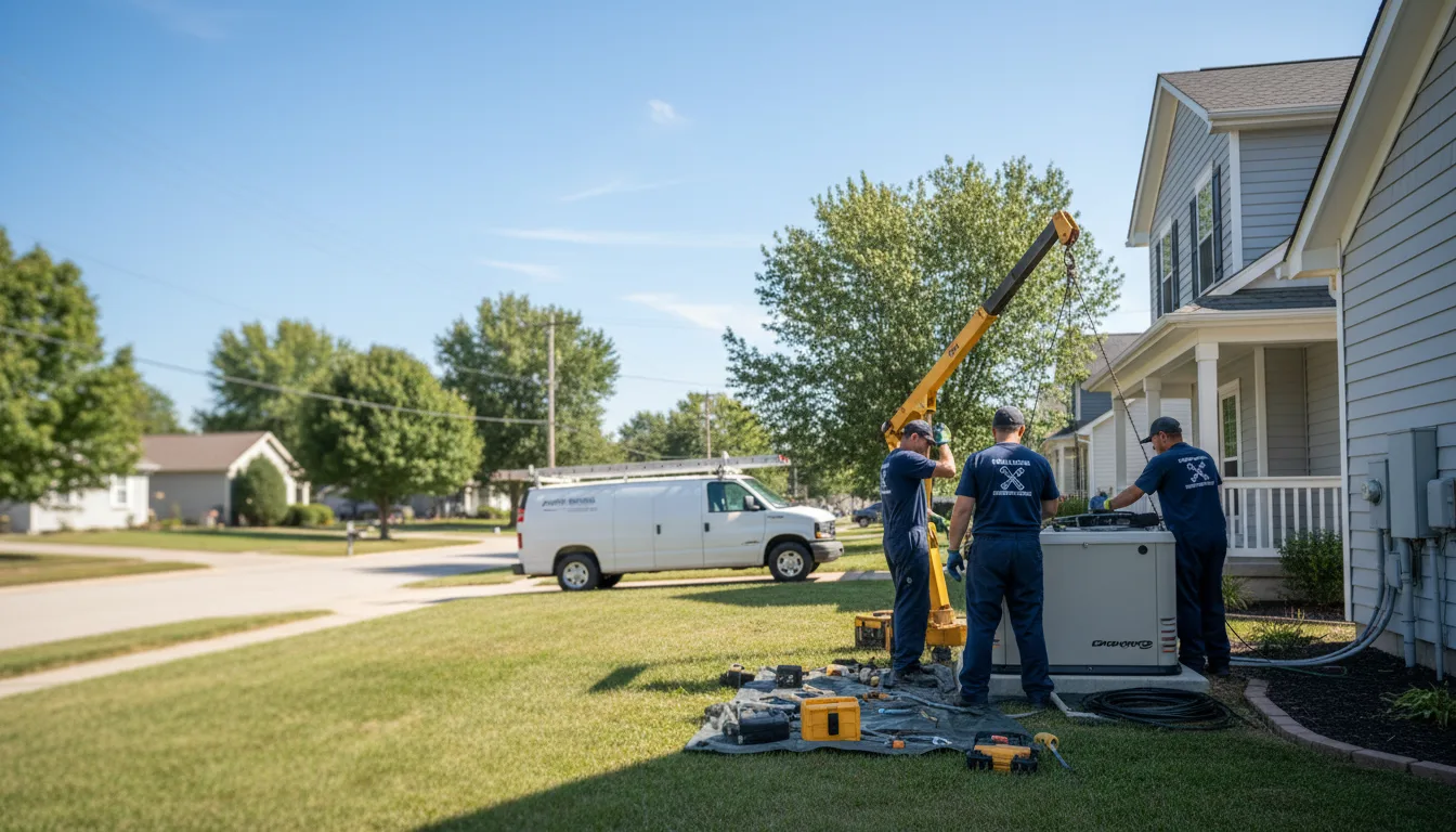Generator Installation in Sulphur Bluff, TX near me